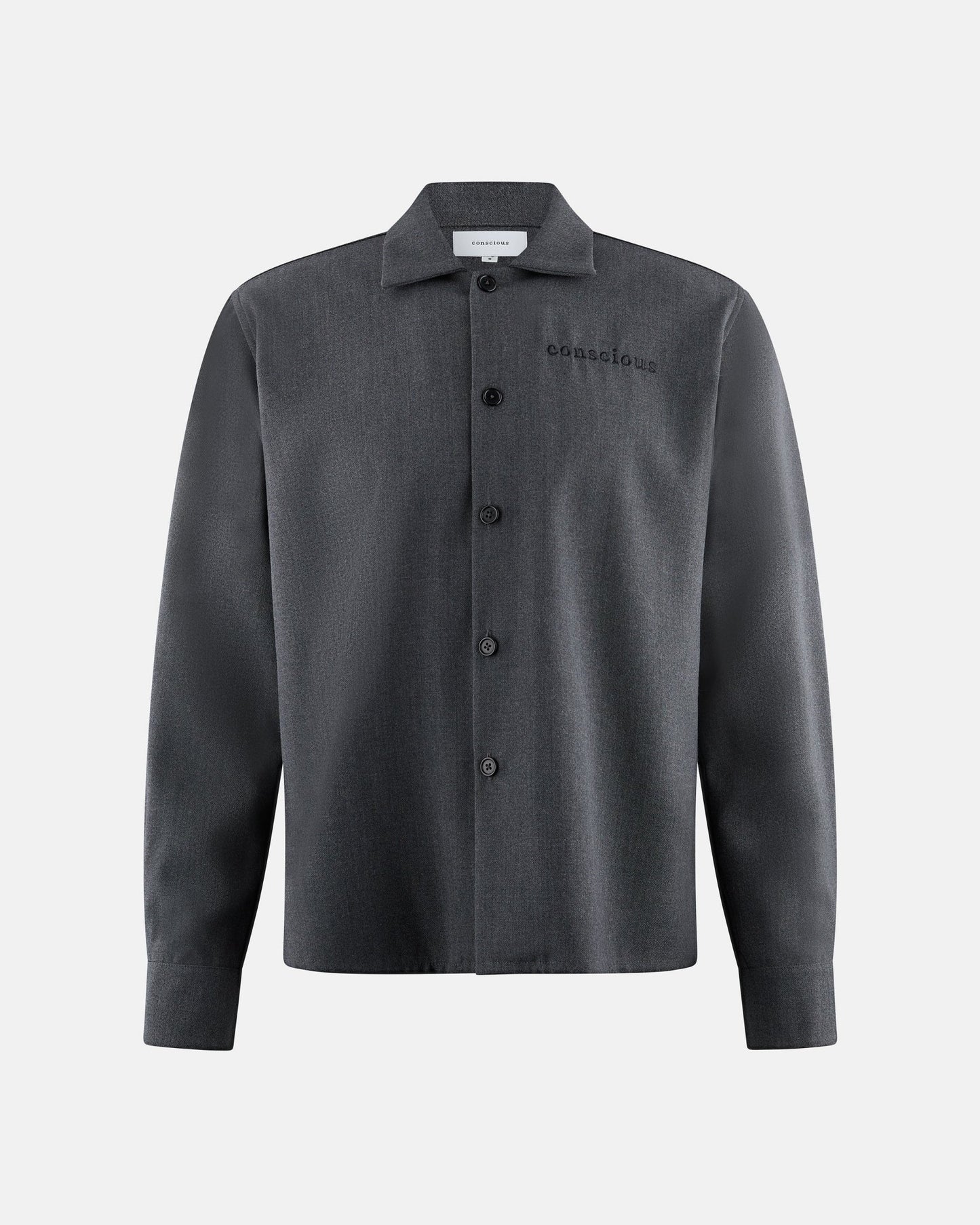 Wool Shirt Grey