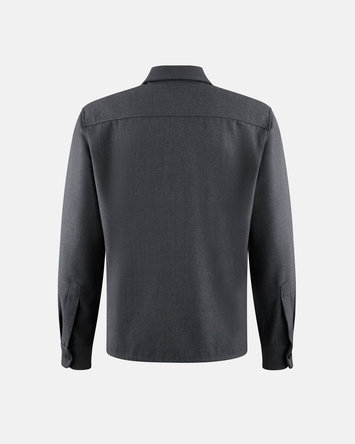 Wool Shirt Grey