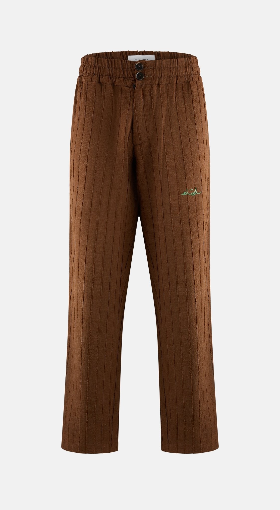 Linen Scripture Trousers